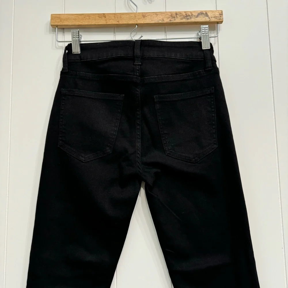 Pistola Mid Rise Skinny Denim Jeans Black Size 26 NWT Stretch Cropped Ankle - Picture 7 of 14